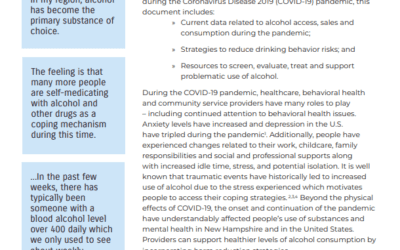 Supporting Healthy Lives During the COVID-19 Pandemic: Alcohol Consumption Brief