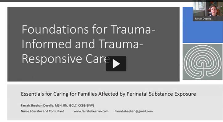 Putting Trauma Informed Care Into Practice In The Perinatal Setting Foundations For Trauma