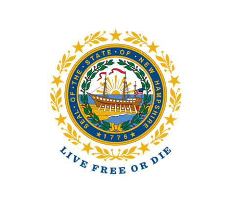New Hampshire state seal - Live Free or Die